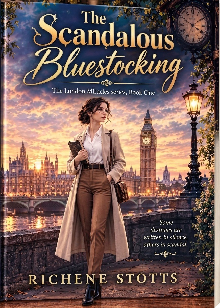 The Scandalous Bluestocking cover
